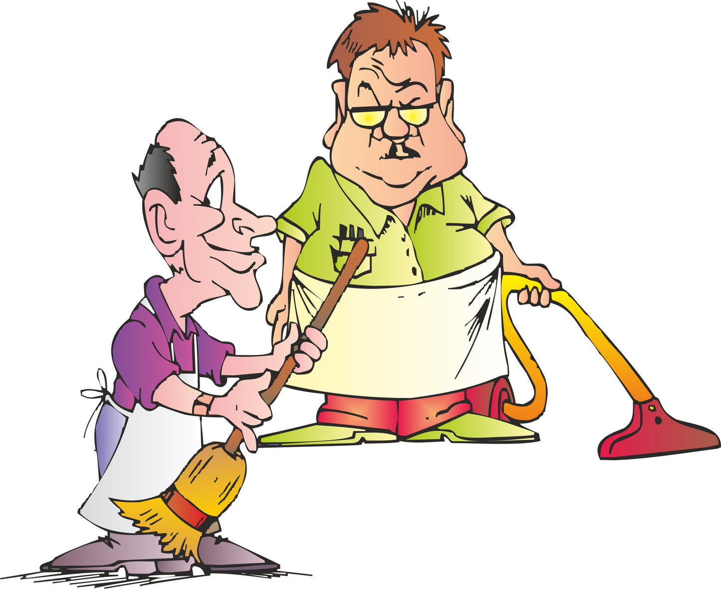 Den Haushalt macht man(n) doch mit links