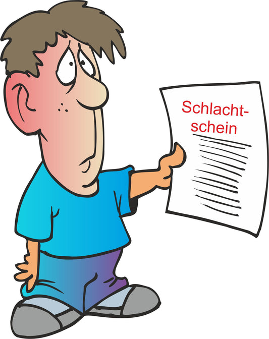 Schwarz geschlachtet